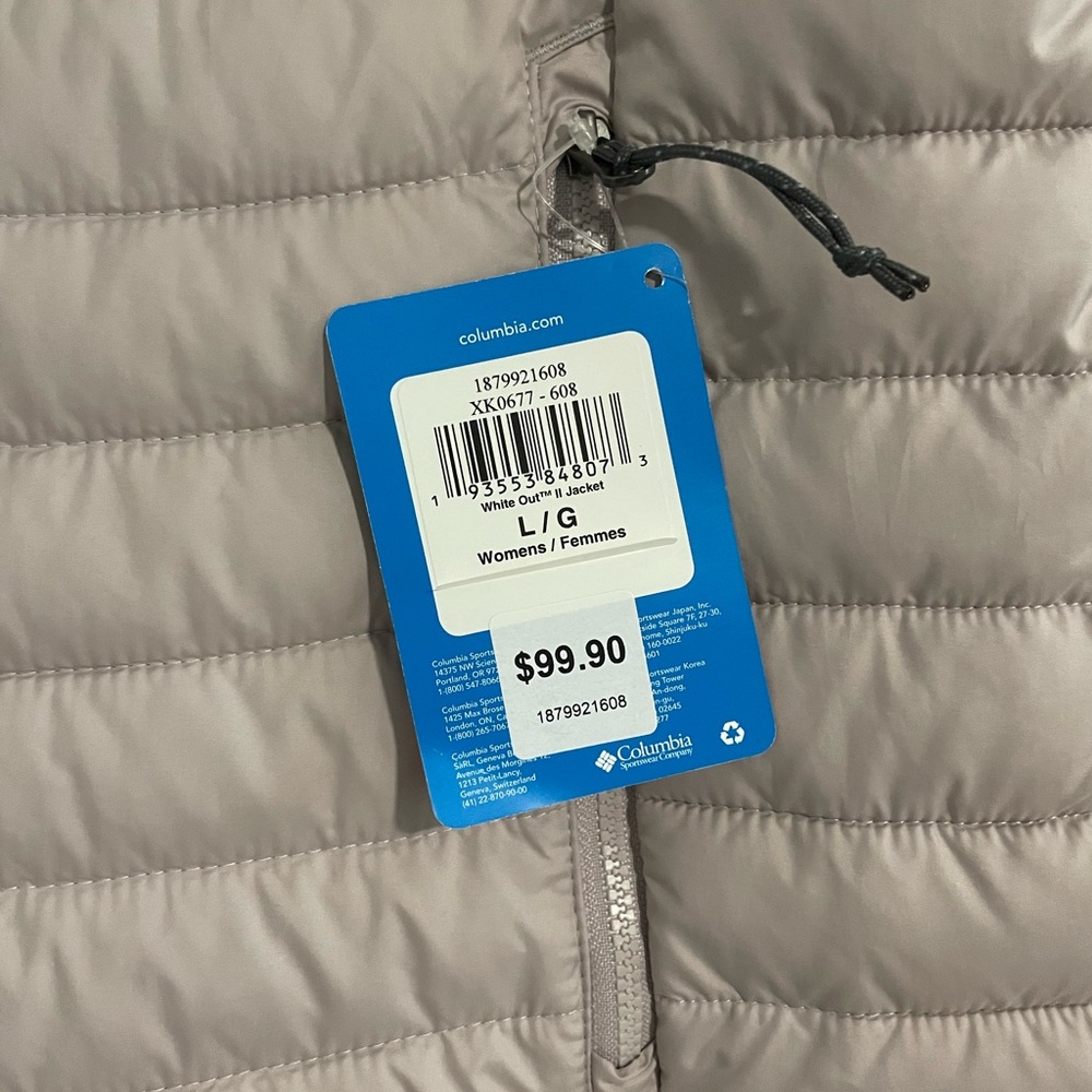 Columbia Women's Omni-Tech White Out ii Jacket - Picture 3 of 6